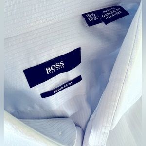 Light Blue. Textured. BOSS
